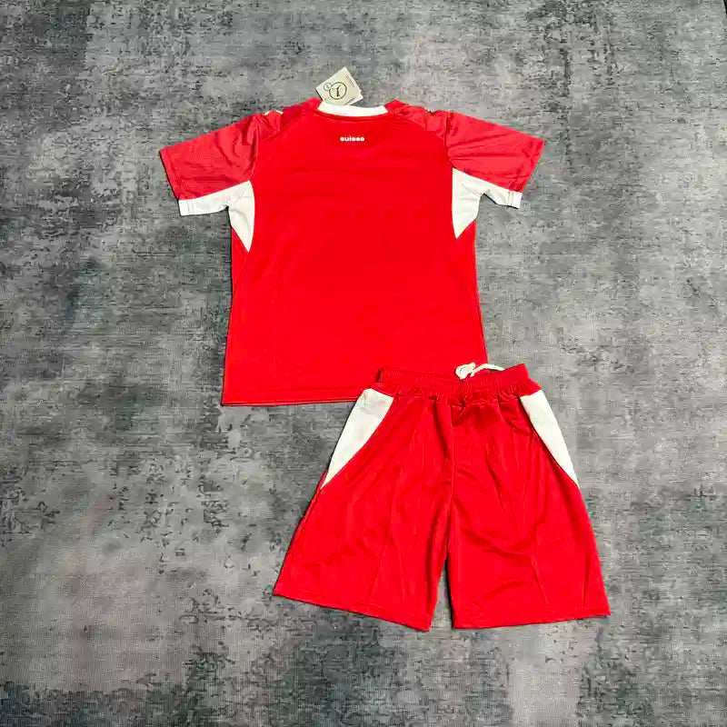 2026 World Cup Switzerland Away Kids Set