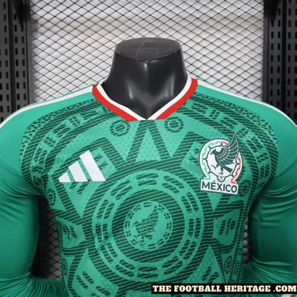 Mexico 2026 Home Kit -Long Sleeves - Player Version image 4
