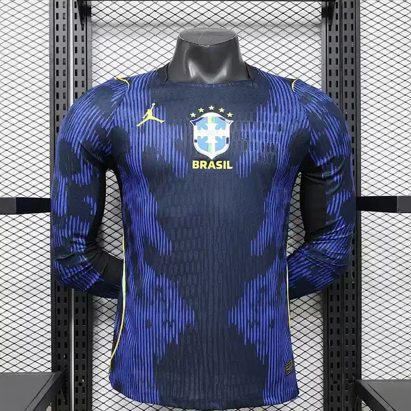 2026 World Cup Brazil X Jordan Away Long Sleeves Kit