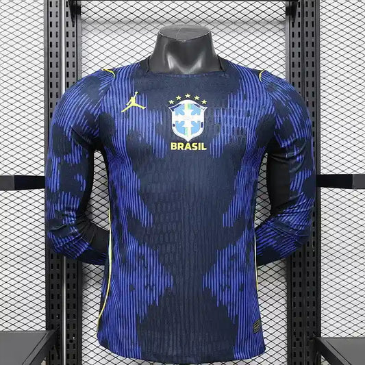 2026 World Cup Brazil X Jordan Away Long Sleeves Kit