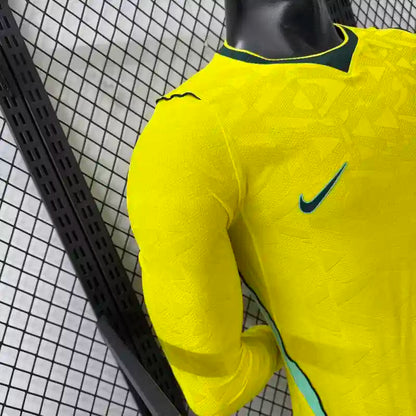 2026 World Cup Brazil Home Long Sleeves Kit