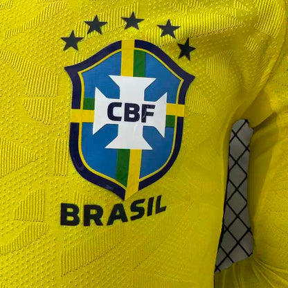 2026 World Cup Brazil Home Long Sleeves Kit