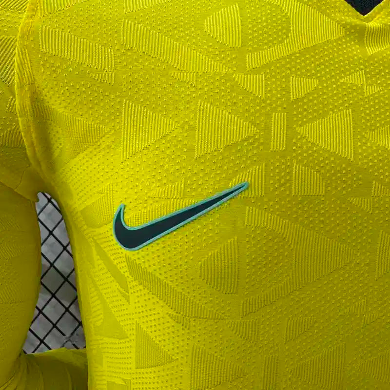 2026 World Cup Brazil Home Long Sleeves Kit