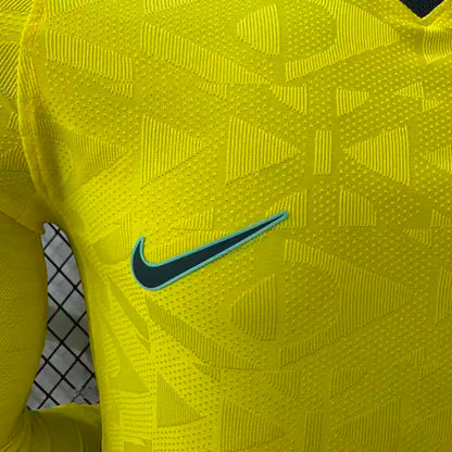 2026 World Cup Brazil Home Long Sleeves Kit