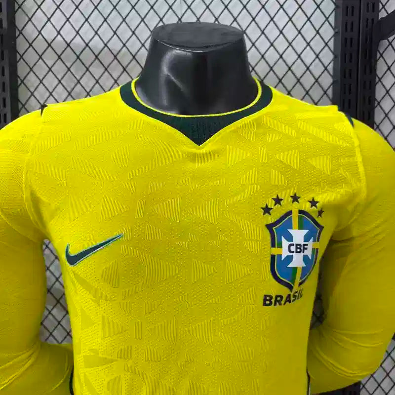2026 World Cup Brazil Home Long Sleeves Kit
