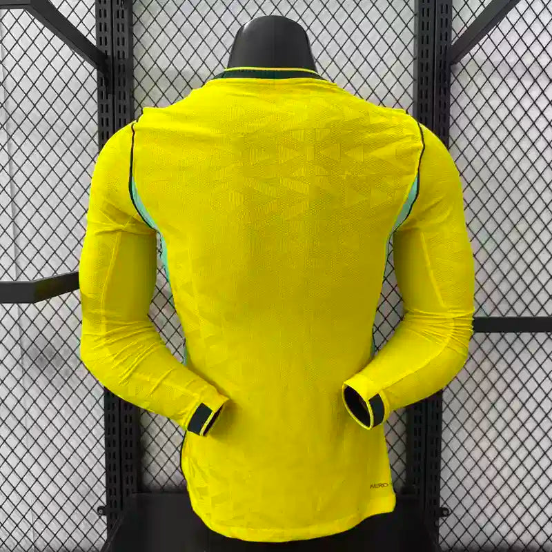 2026 World Cup Brazil Home Long Sleeves Kit