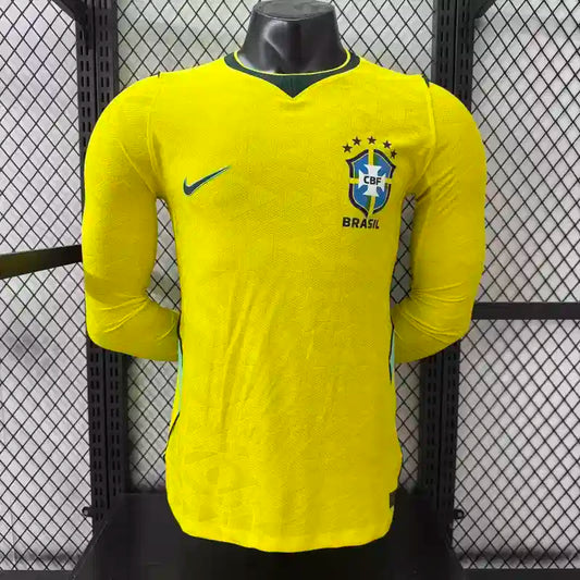 2026 World Cup Brazil Home Long Sleeves Kit