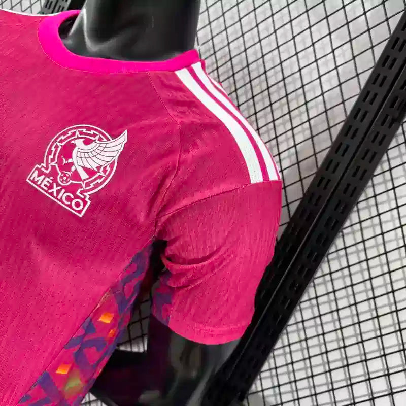 2026 World Cup Mexico Goalkeeper Pink Kit - Player Version