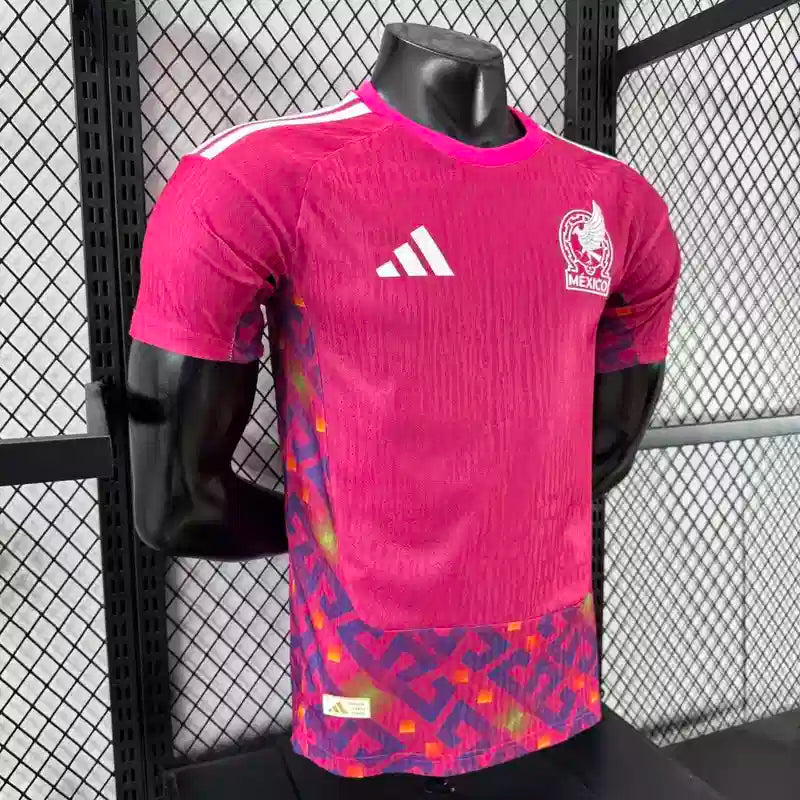 2026 World Cup Mexico Goalkeeper Pink Kit - Player Version