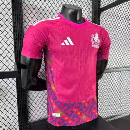 2026 World Cup Mexico Goalkeeper Pink Kit - Player Version