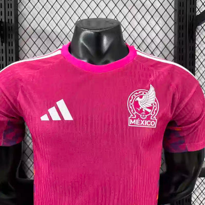 2026 World Cup Mexico Goalkeeper Pink Kit - Player Version