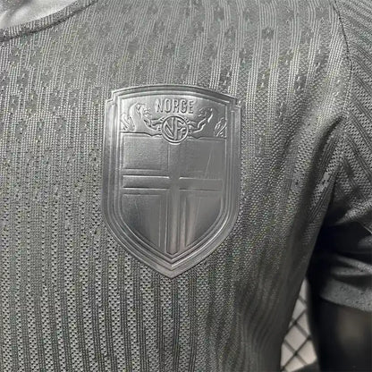2026 World Cup Norway Away Black Kit Player Version