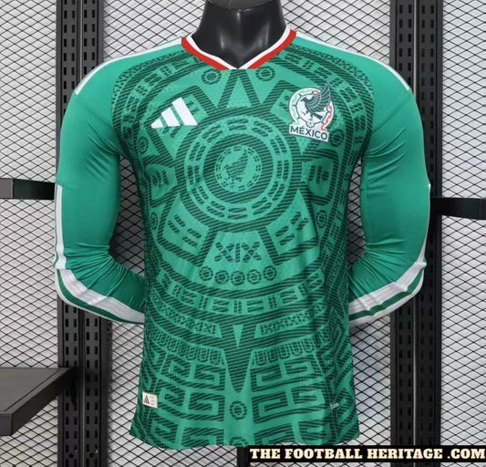 Mexico 2026 Home Kit -Long Sleeves - Player Version image 0
