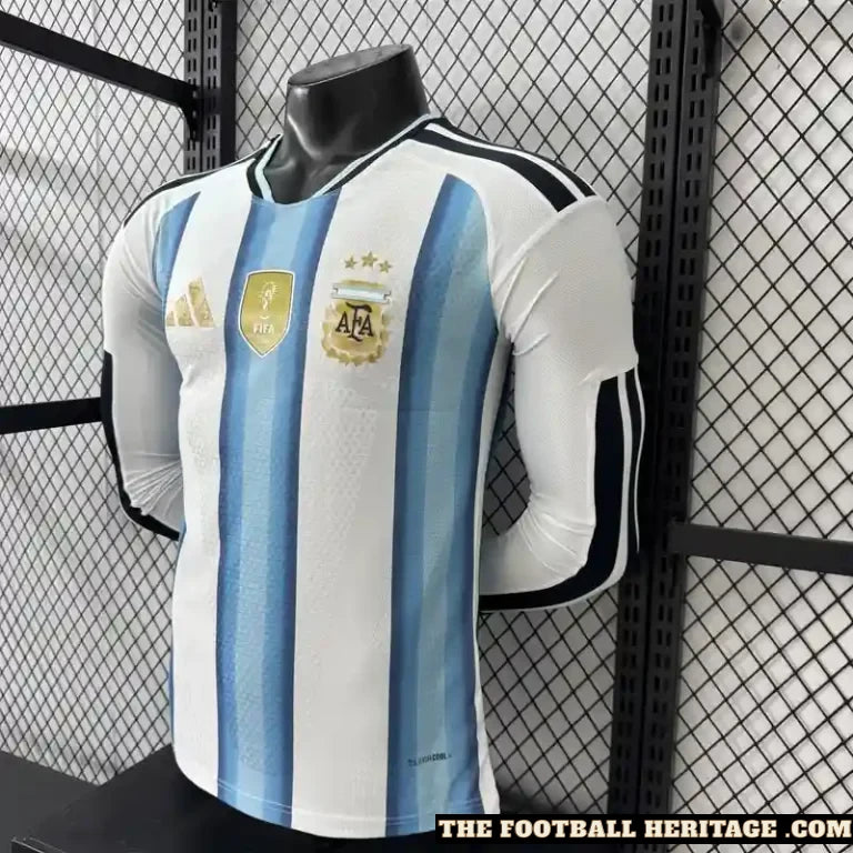 Argentina World Cup 2026 Home Kit Long Sleeves – Player Version image 2