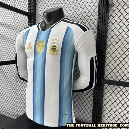 Argentina World Cup 2026 Home Kit Long Sleeves – Player Version image 2