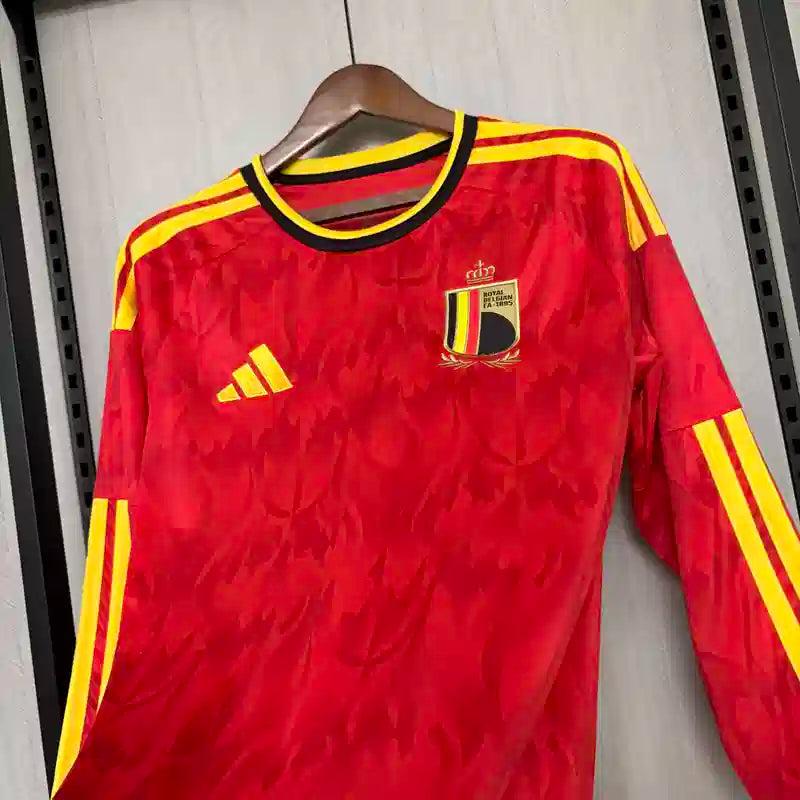 2026 World Cup Belgium Home kit Long Sleeves image 3