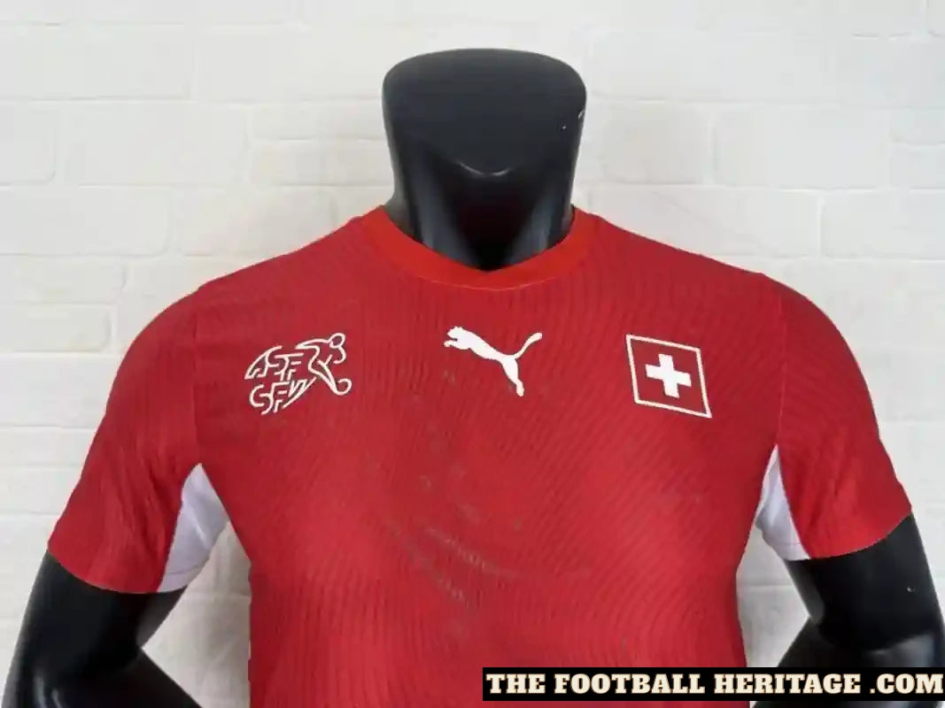 Switzerland 2026 World Cup Home Kit – Player Version image 8