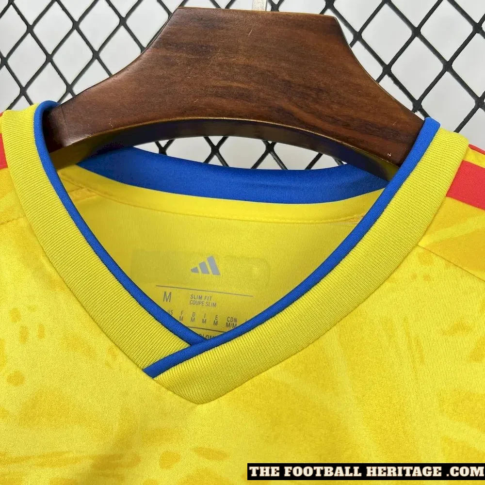 Colombia World Cup 2026 Home Kit – Long Sleeves Fan Version image 1