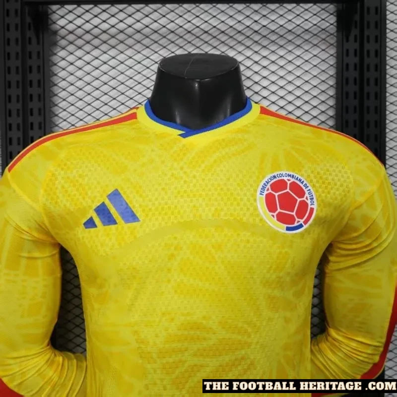 Colombia World Cup 2026 Home Kit – Long Sleeves Player Version image 9
