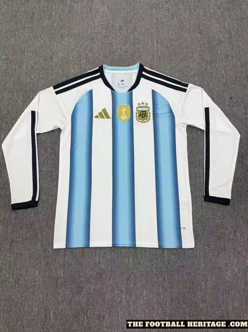 Argentina World Cup 2026 Home Kit – Long Sleeves Fan Version image 0