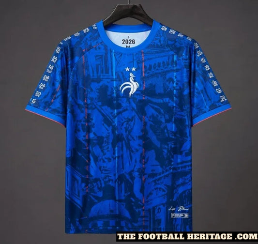 World Cup France "Les Bleus" Ocean Blue Kit