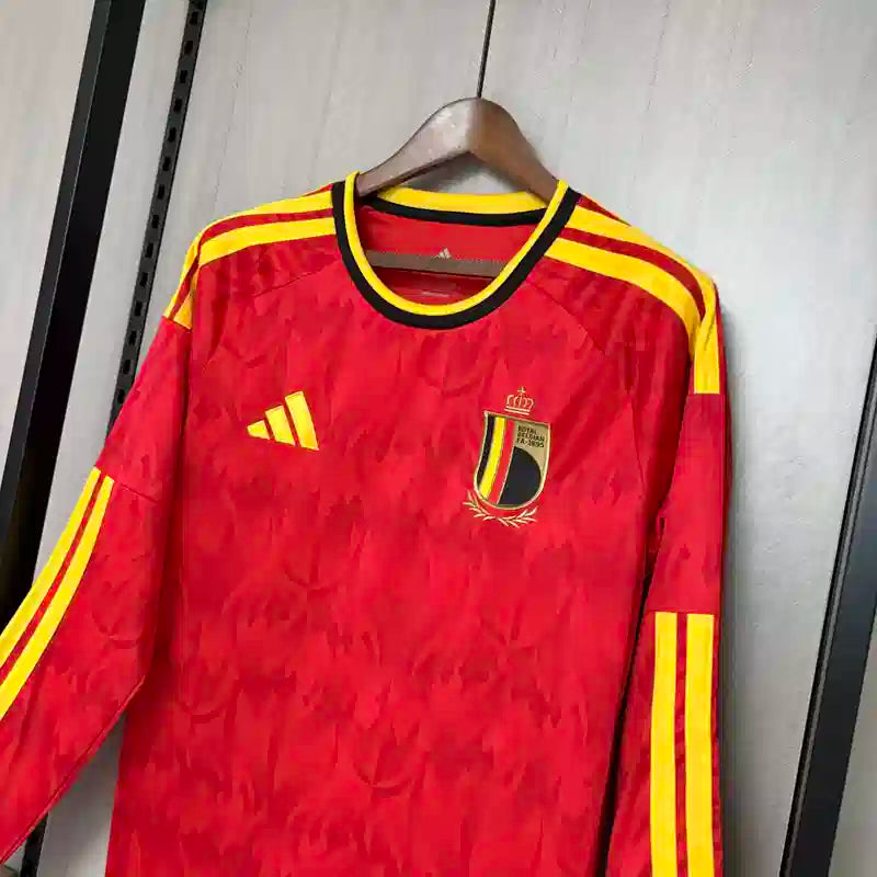 2026 World Cup Belgium Home kit Long Sleeves image 4