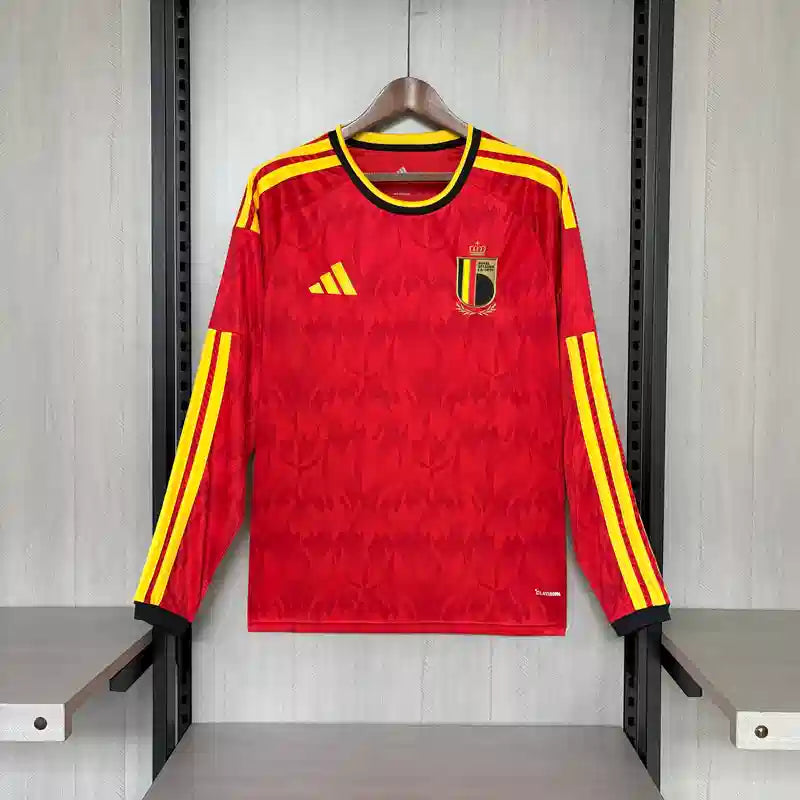 2026 World Cup Belgium Home kit Long Sleeves image 0