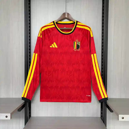 2026 World Cup Belgium Home kit Long Sleeves image 0
