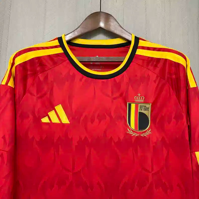 2026 World Cup Belgium Home kit Long Sleeves image 8