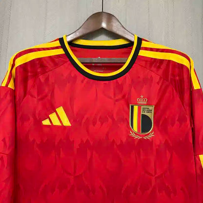 2026 World Cup Belgium Home kit Long Sleeves image 8