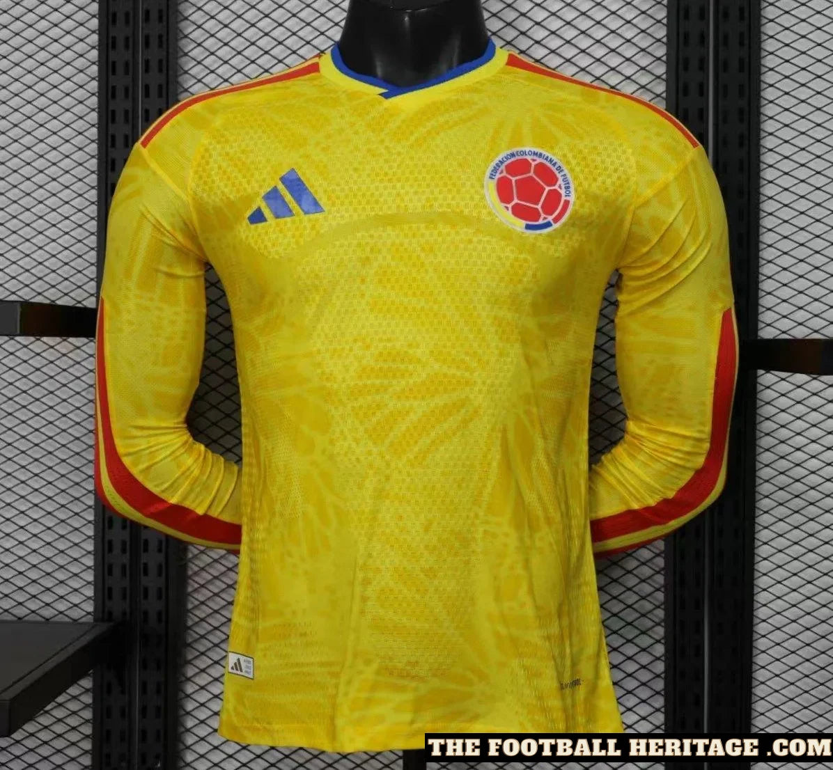 Colombia World Cup 2026 Home Kit – Long Sleeves Player Version image 0