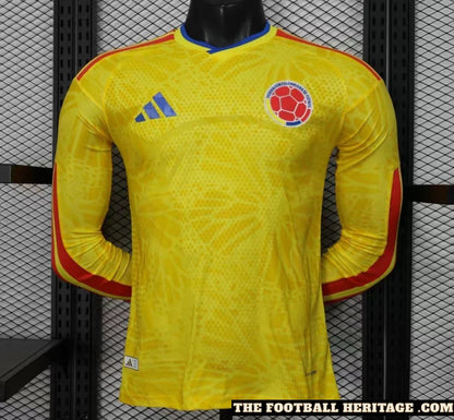 Colombia World Cup 2026 Home Kit – Long Sleeves Player Version image 0