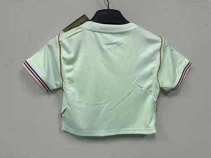 2026 World Cup France Crop Top Away Kit