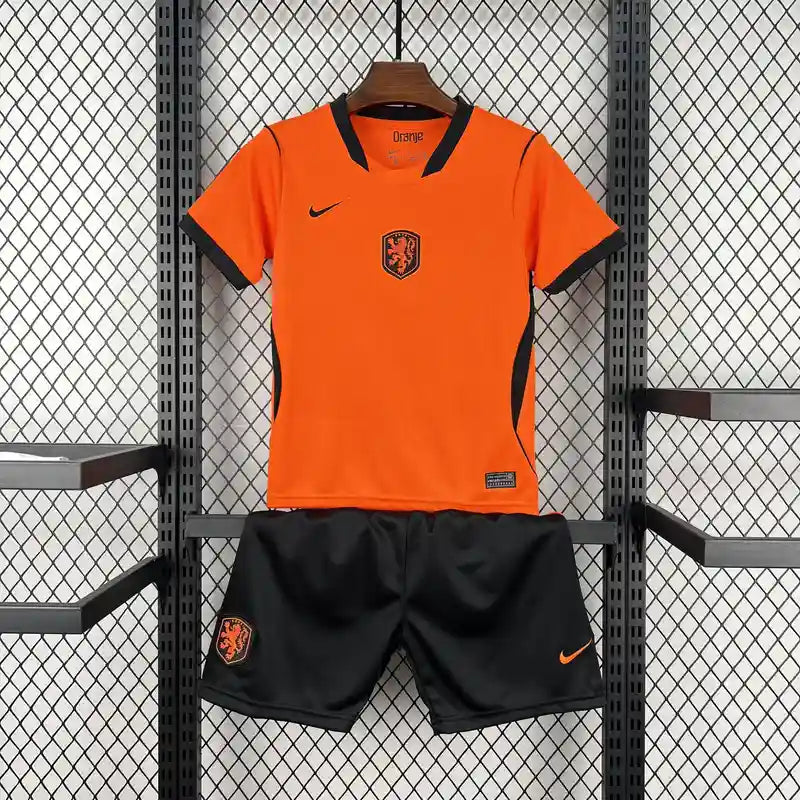 2026 World Cup Netherlands Home Kit - Kids Set