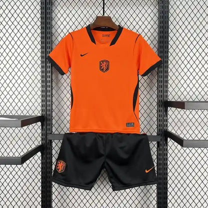 2026 World Cup Netherlands Home Kit - Kids Set
