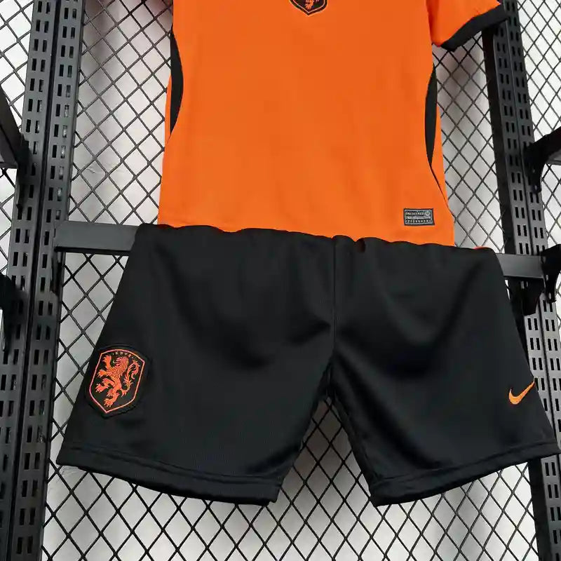 2026 World Cup Netherlands Home Kit - Kids Set