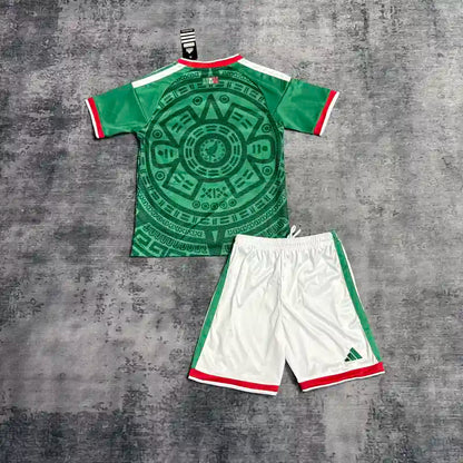 2026 World Cup Mexico Home Kit - Kids Set