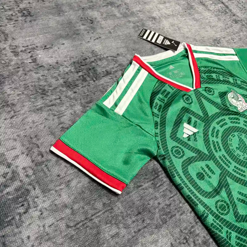 2026 World Cup Mexico Home Kit - Kids Set
