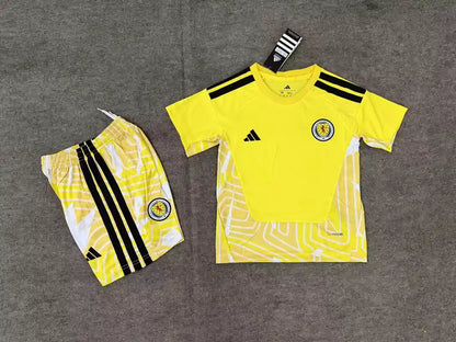 2026 World Cup Scottland Goalkeeper Kids Kit