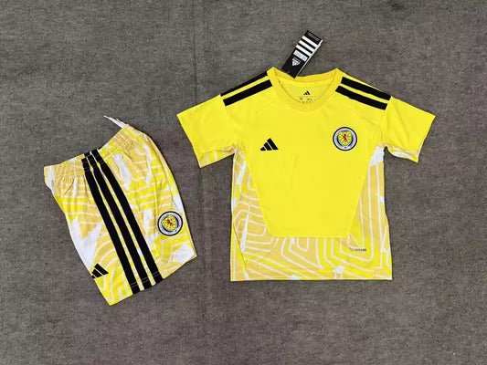 2026 World Cup Scottland Goalkeeper Kids Kit