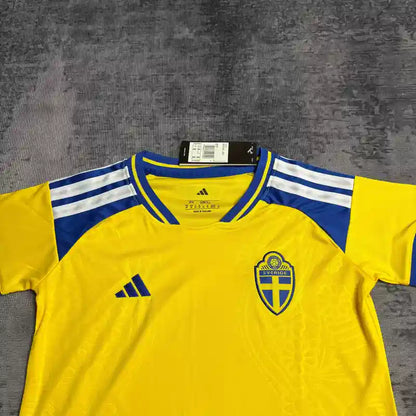 2026 World Cup Sweden Kids Set Home Kit