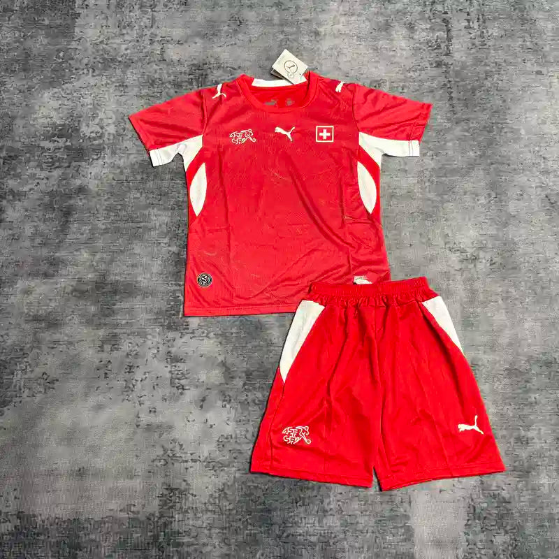 2026 World Cup Switzerland Away Kids Set