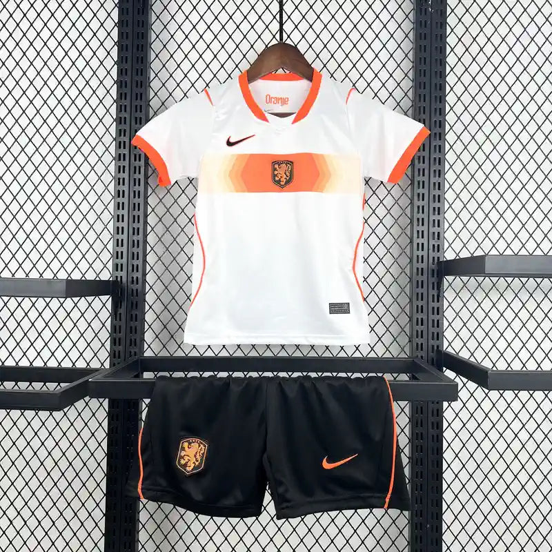 2026 World Cup Netherlands Away Kit - Kids Set
