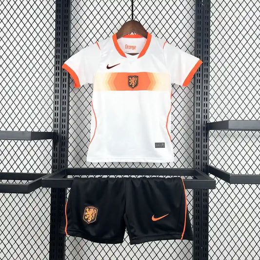 2026 World Cup Netherlands Away Kit - Kids Set