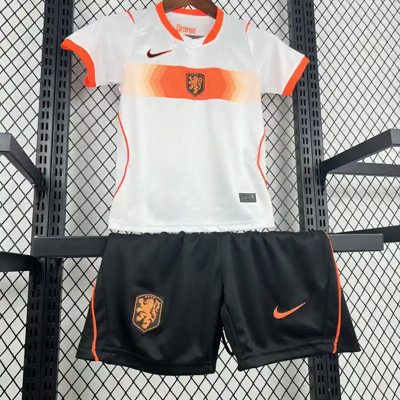 2026 World Cup Netherlands Away Kit - Kids Set