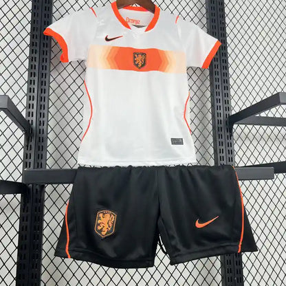 2026 World Cup Netherlands Away Kit - Kids Set