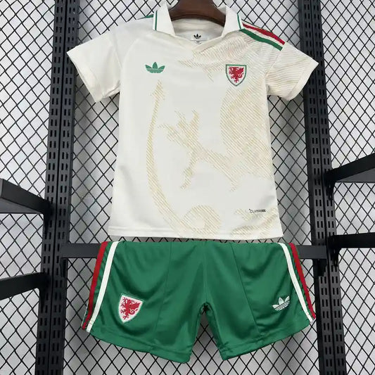 2026 World Cup Wales Away Kids Set