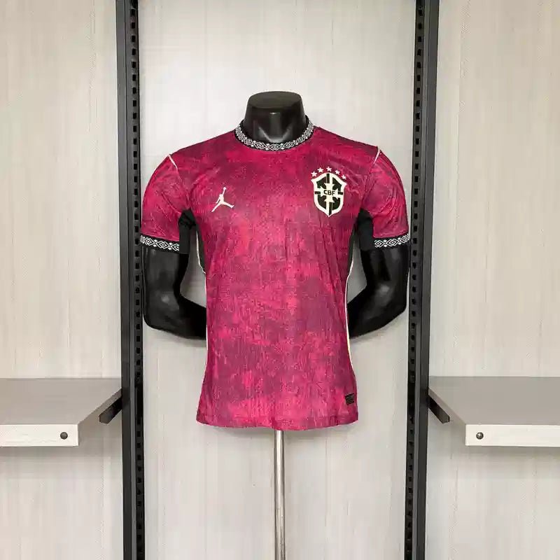 2026 Brazil X Jordan Special Red Kit