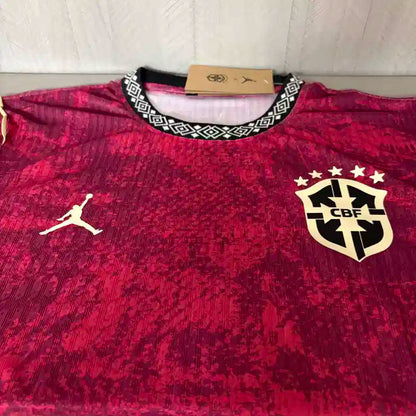 2026 Brazil X Jordan Special Red Kit