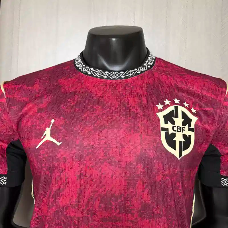 2026 Brazil X Jordan Special Red Kit